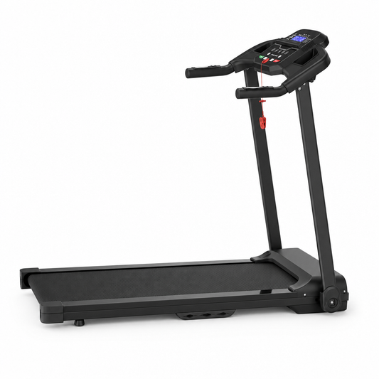 Electric Folding Treadmill 2.5HP - Compact Running & Walking Machine with LCD Display for Home Gym, Up to 265 lbs