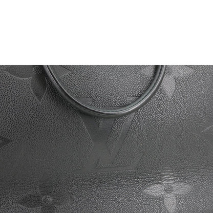 Onthego GM Giant Monogram Empreinte Shoulder Bag Black