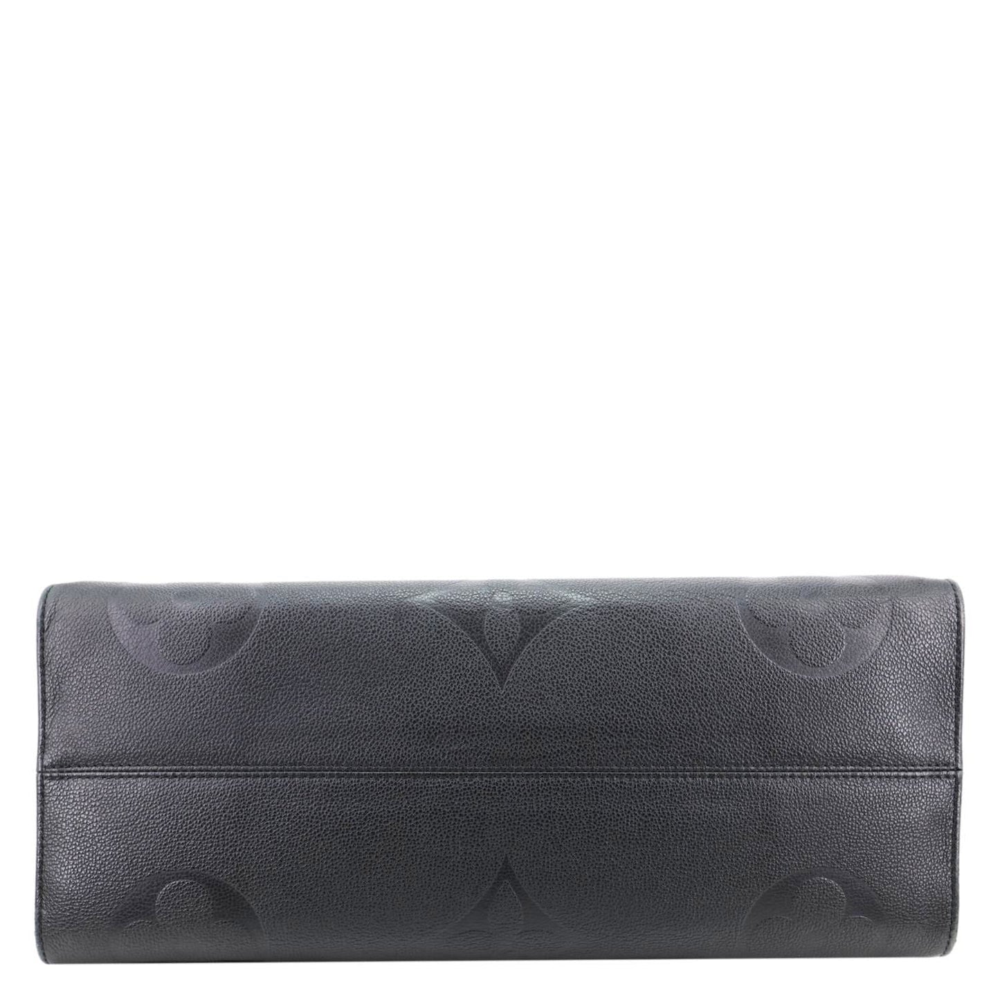 Onthego GM Giant Monogram Empreinte Shoulder Bag Black