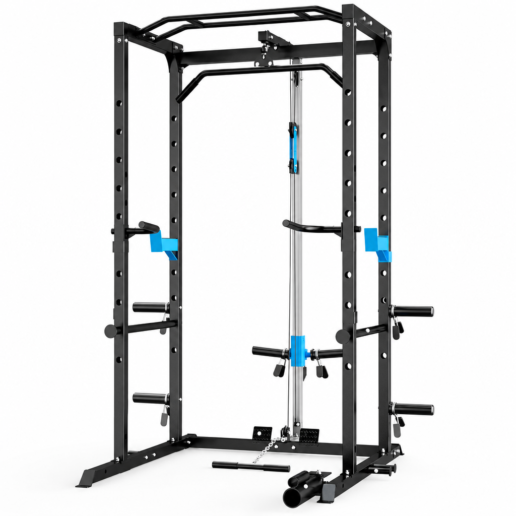 ULTRA FUEGO Power Cage with Pulley System & Lat Pulldown