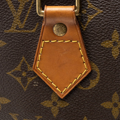 Vintage Monogram Canvas Alma PM Satchel