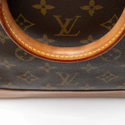 Vintage Monogram Canvas Alma PM Satchel