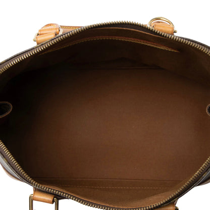 Vintage Monogram Canvas Alma PM Satchel