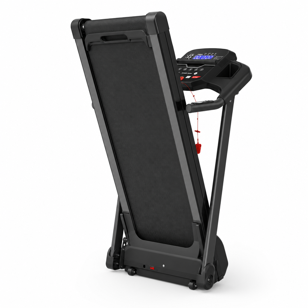 Electric Folding Treadmill 2.5HP - Compact Running & Walking Machine with LCD Display for Home Gym, Up to 265 lbs