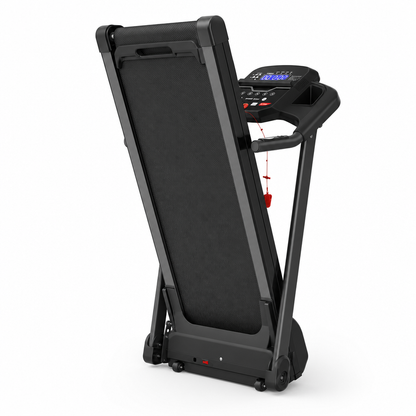 Electric Folding Treadmill 2.5HP - Compact Running & Walking Machine with LCD Display for Home Gym, Up to 265 lbs