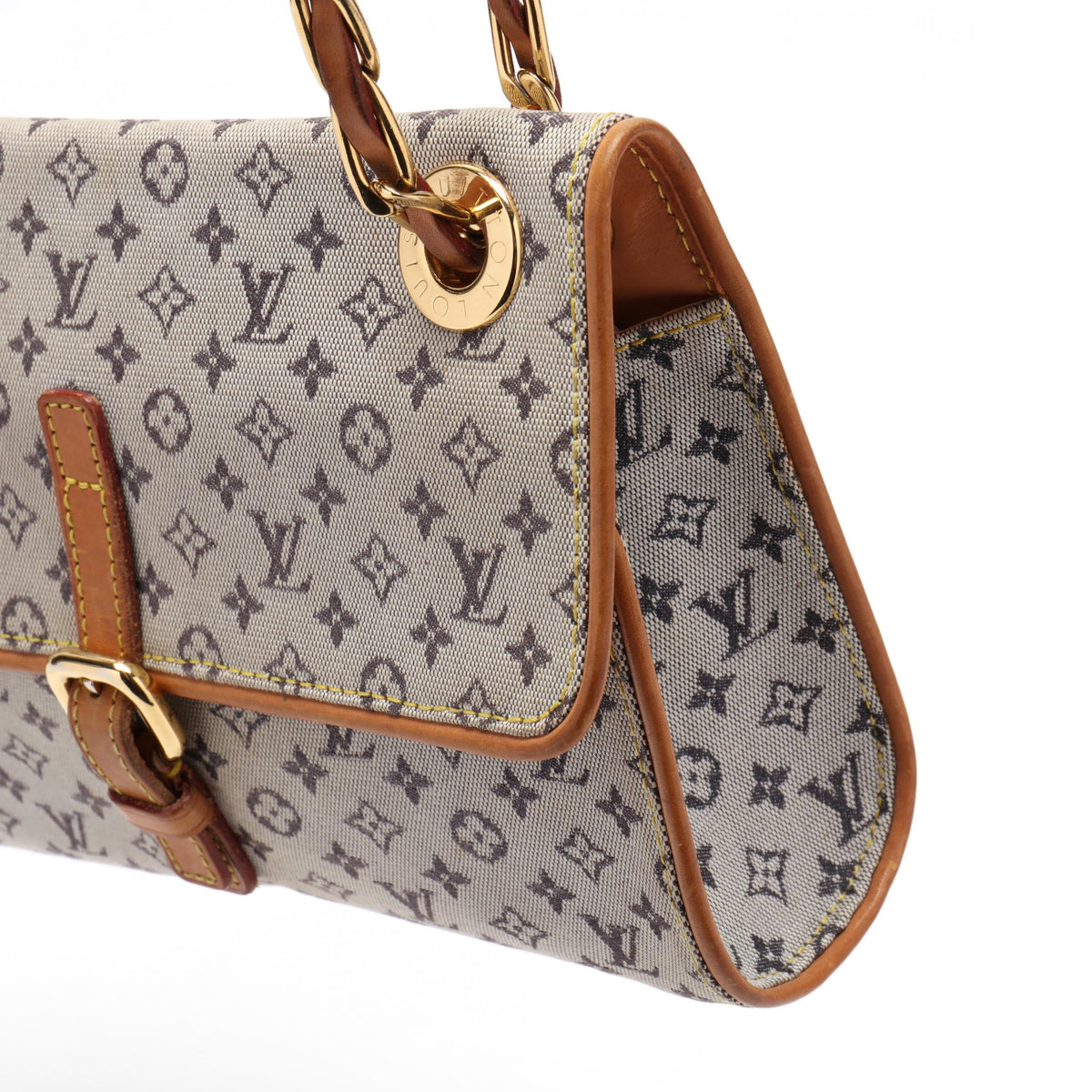 Monogram Mini Lin Camille Handbag Medium Crossbody Bag