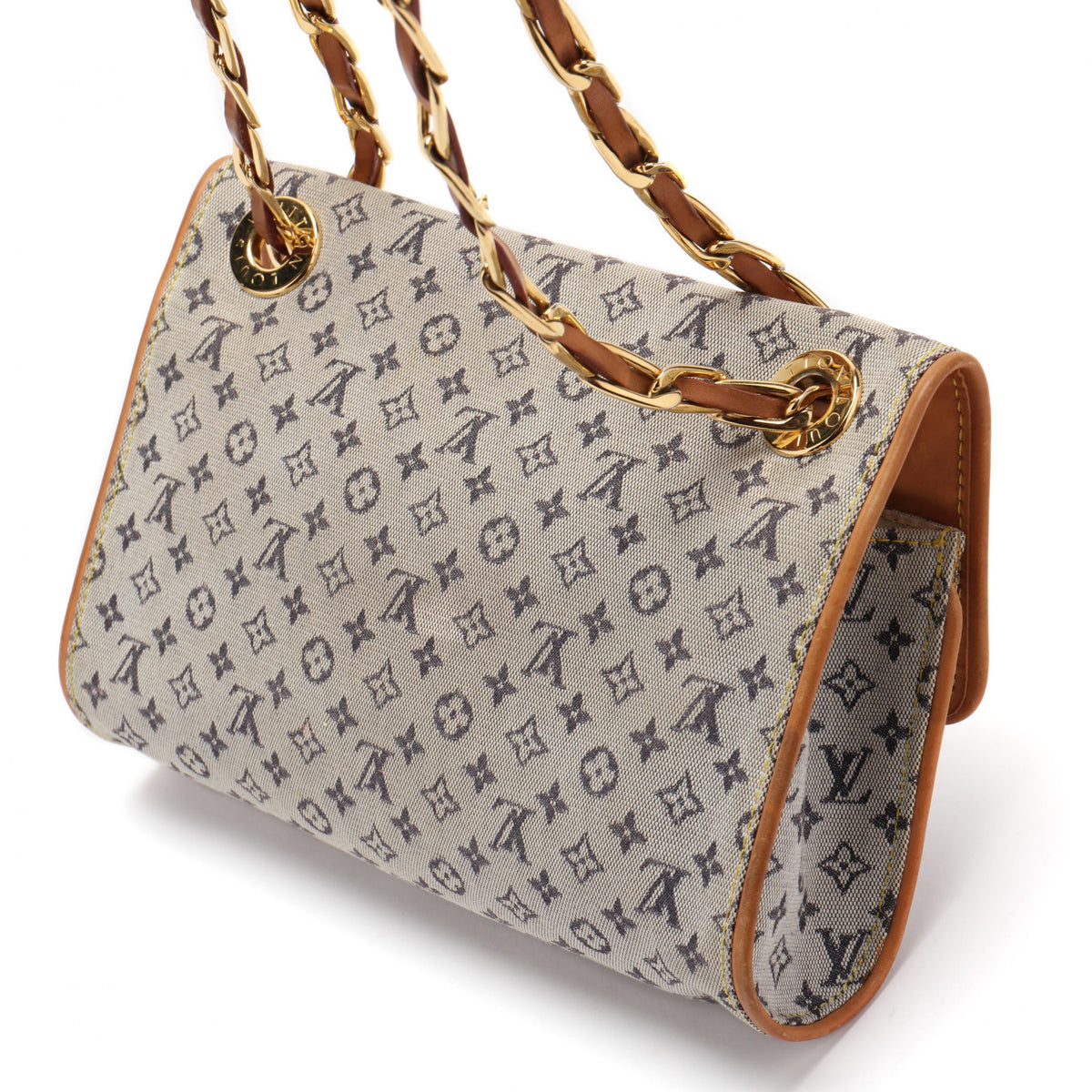 Monogram Mini Lin Camille Handbag Medium Crossbody Bag