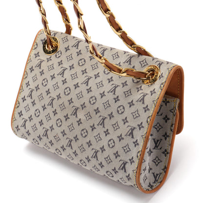 Monogram Mini Lin Camille Handbag Medium Crossbody Bag