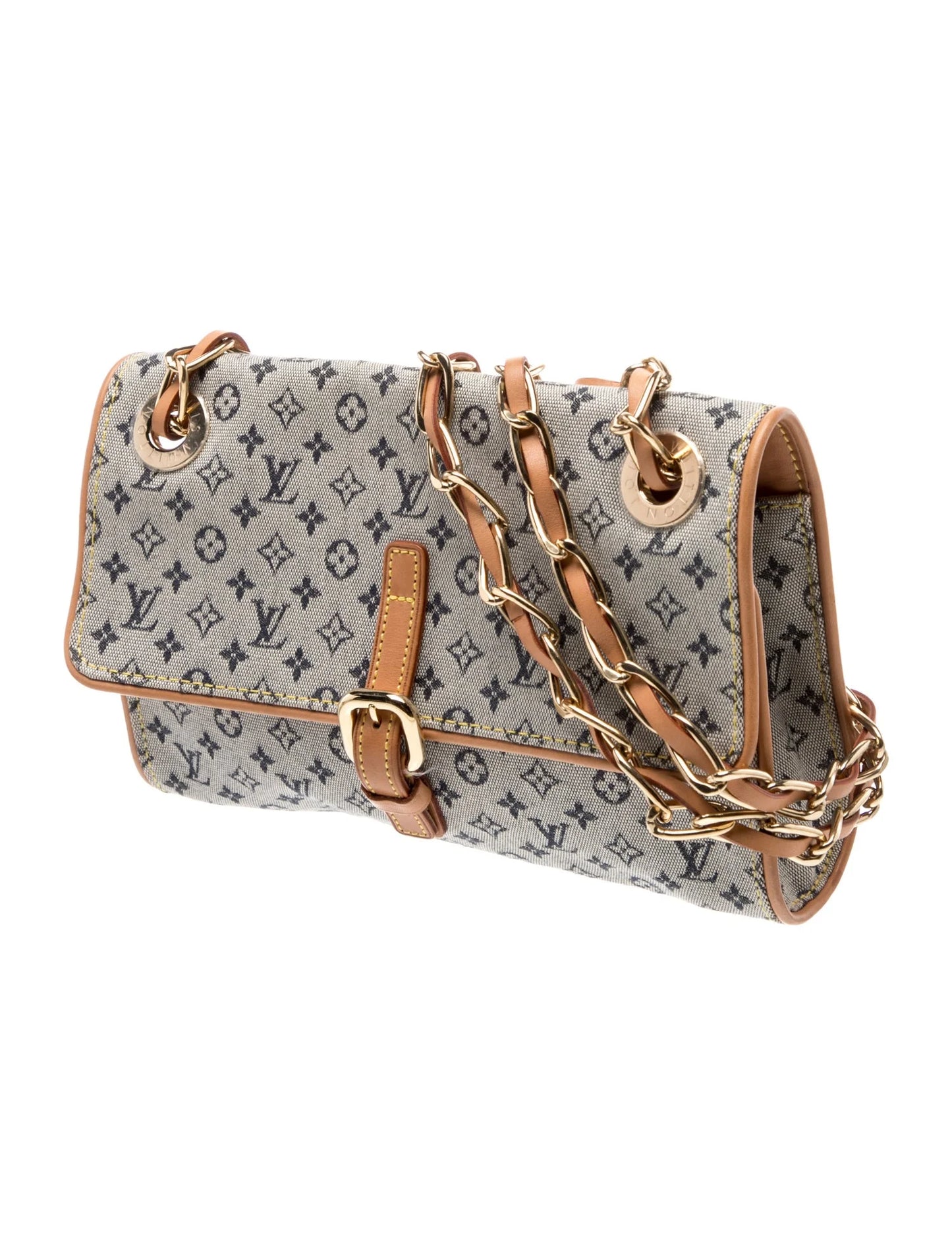 Monogram Mini Lin Camille Handbag Medium Crossbody Bag
