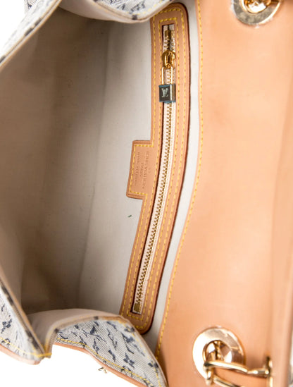 Monogram Mini Lin Camille Handbag Medium Crossbody Bag